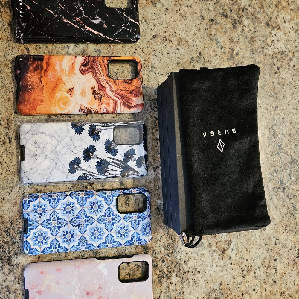 Galaxy Samsung S20+ phone cases. Burga tough cases